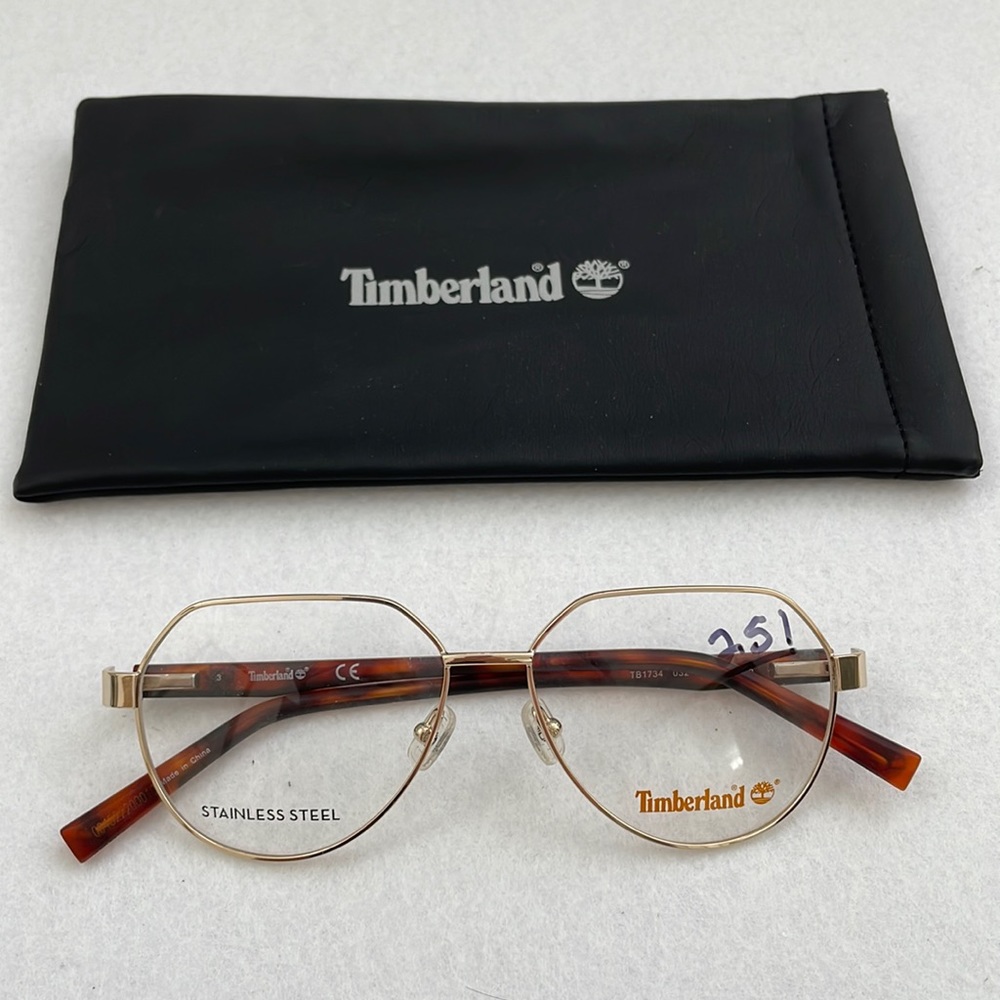 NEW Timberland Glasses TB1734 with Case